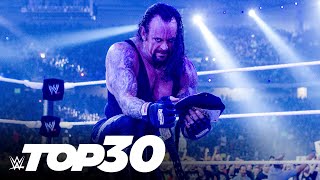 30 unforgettable Undertaker moments WWE Top 10 Special Edition Oct 28 2020 [upl. by Lelah]