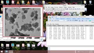 How to calculate particle size using ImageJ software [upl. by Desdemona969]