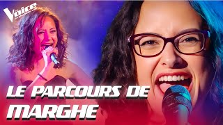 Le Parcours de Marghe  The Voice 2021 [upl. by Nirac217]