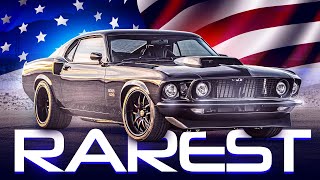 10 RAREST American Muscle Cars You Havent Seen Before [upl. by Orteip]