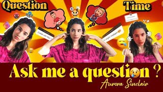 Question time 😓🙈😡 Aurora Sinclair  In Tamil youtube instagram [upl. by Eelanej]