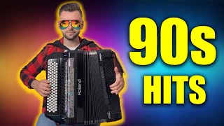 90s Hits Medley on Accordion [upl. by Eirena207]