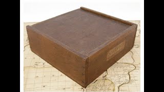 Unboxing an ultra rare antique jigsaw puzzle  John Spilsbury 1767 [upl. by Anoi]