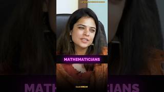 Are girls weak in mathematics❓IAS INTERVIEWiasshorts [upl. by Sukramed]