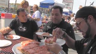 COOKING CUGINES WITH CHEF SERGIO AND JOHNNY MEATBALLS  BROOKLYN PIZZA [upl. by Akinajnat125]