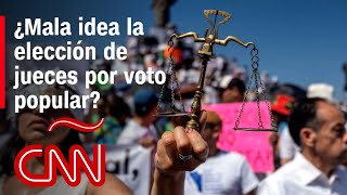 ¿Por qué es mala idea elegir jueces por voto popular [upl. by Sheya]