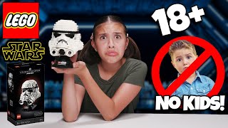 LEGO STORMTROOPER HELMET NOT FOR KIDS Lego Star Wars  Set 75276 Unboxing Speed Build amp Review [upl. by Susejedesoj]