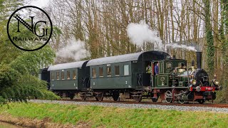 17 februari 2024 Op Stoomtramavontuur bij de SHM tussen Hoorn en Wognum met de SHM 6513 [upl. by Dann327]