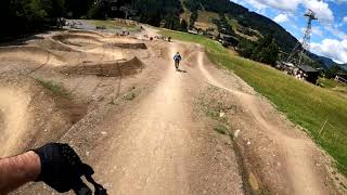 Morzine Bike Park  Summer 2023  4K [upl. by Enoval]