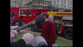 Windsor Castle fire  BBC news 20th Nov 1992 [upl. by Drol]