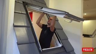 Activatingdeactivating the spring on a VELUX top hung roof window [upl. by Nagar]