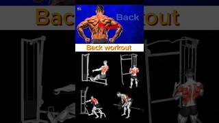 How to grow back workout at gym fitness motivation back shorts viral [upl. by Areikahs]