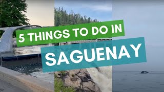 Quebec Canada Travel Guide  5 Things to do in Saguenay Quebec Canada [upl. by Cand]