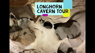 Longhorn Cavern Texas State Park Walking Cave Tour [upl. by Dworman]