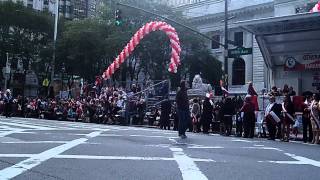 Pulaski Day ParadeNYC2011Fort Hamilton Marching BandNYCParadelife [upl. by Akym]