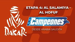 DAKAR 2024  ETAPA 4 DESDE ARABIA SAUDITA  Campeones 090124 [upl. by Kired]