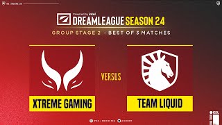 Bahasa ID Liquid vs Xtreme Gaming  Group Stage 2 Bo3 DreamLeague S24 anonimdt Dreamocell [upl. by Cressler]