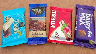 ASMR Chocolate  Della Chocolate amp Toren Chocolate Unpacking [upl. by Laurel705]