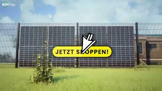 Kann Ihr Gartenzaun Strom erzeugen Entdecken Sie den Solarzaun [upl. by Amlet62]