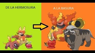 top 8 evoluciones pokemon mas decepcionantes [upl. by Ahsote]