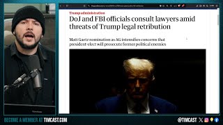 Trump RETRIBUTIONIS HERE Corrupt DOJ PANIC Hire LAWYERS In Fear Of Matt Gaetz Kash Patel amp Trump [upl. by Autrey518]