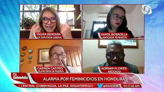 La Entrevista con Raúl Valladares  Alarma por Femicidios en Honduras [upl. by Alejandro643]