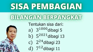 Sisa pembagian bilangan berpangkat  Pembahasan soal KSN Matematika [upl. by Urita940]