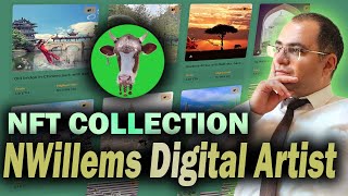 NFT Collection from NWillems Digital Artist Go Million Dollars [upl. by Netsreik]