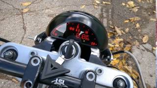 BMWR1100R Motogadget Motoscope Pro [upl. by Pape276]