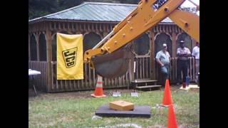 Backhoe Rodeo Georgeown SC [upl. by Nnairac]