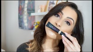 HUDA BEAUTY OVERACHIEVER CONCEALER FIRST IMPRESSIONS [upl. by Ajram]