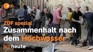 Hochwasser in Deutschland das Aufräumen nach der Flut beginnt I ZDF spezial [upl. by Trina]