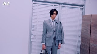 JOHNNY at NYFW getting ready with Thom Browne🕶✨  Johnnys Communication Center JCC Ep38 [upl. by Ellenehc]