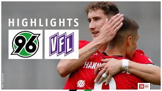 42  zwei Doppelpacks gegen Osnabrück  Highlights Hannover 96  VfL Osnabrück  Testspiel 202425 [upl. by Benia]