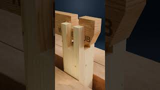 Perect Castle Joint wood joining woodworking diy woodcraft joiner [upl. by Nolyd19]