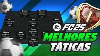 EA FC 25 AS MELHORES TÁTICAS DO META PÓS WL  ULTIMATE TEAM [upl. by Eltsyrc]