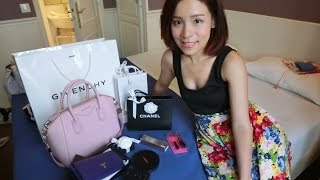 2014 巴黎放血之旅 ♡ Paris Haul Sephora Givenchy Bioderma Chanel Vichy Prada [upl. by Shamrao]