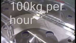 Caleva  Spheronizer 500 for production of pharmaceutical pellets [upl. by Mook]