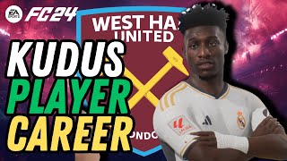 FC 24 Player Career Mohammed Kudus Journey to the Champions League FINAL [upl. by Eedrahc182]