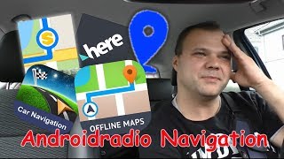 Navigation für Androidradio 2 DIN Androidradio Navi installieren [upl. by Llener412]