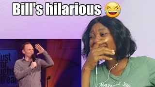 is he right😂 bill burr  motherhood isnt the hardest job  reaction [upl. by Ordisy]