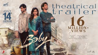 Baby Theatrical Trailer  Anand Deverakonda Vaishnavi Chaitanya Viraj Ashwin  Sai Rajesh  SKN [upl. by Ittap]