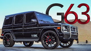 Mercedes G63 Wagon on 24 Vossen HF3 Concave Wheels  Rims [upl. by Ttehr]