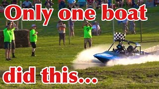 1000 horsepower jetsprint boat sets RECORD time on the track [upl. by Krein]