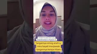 MOMEN MIRA HAYATI MENJAWAB KENAPA TANGANNYA HIT4M beritaartis nikitamirzani mirahayati artis [upl. by Terrence]