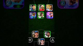 200 IQ Squad  433 Formation  efootball 2024 mobile smartsquad [upl. by Hermia]