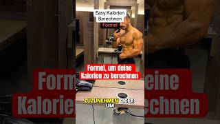 Kalorien berechnen Formel fy kalorien gym fypage fypシ゚viral viralvideo ￼ [upl. by Hgielhsa832]