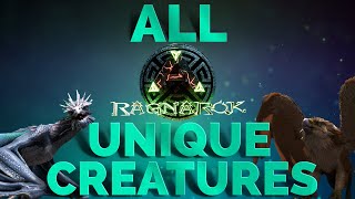 ARK Ragnarok Unique Creatures SPAWN Commands  PC Xbox One PS4 [upl. by Llenyaj]