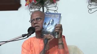 Swami Chetanananda speaks on ’’Sarada Devi and Her Divine Playquot Bengali [upl. by Cindi]