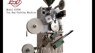 CCFD6 Tea Bag Packing MachinePlease contact lynf202014gmailcom [upl. by Iuq]